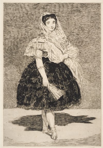 Lola de Valence by Édouard Manet